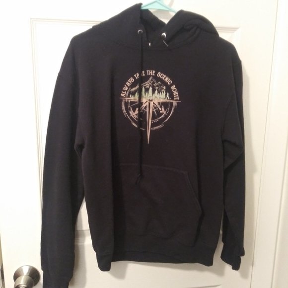 Tops - Adventure scenic route roadtrip hoodie